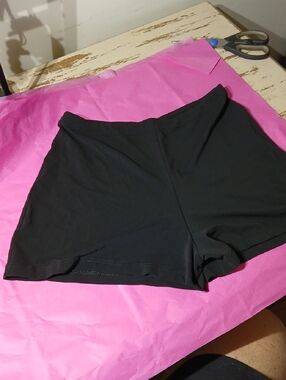 Women's Black Performance Athletic Shorts
